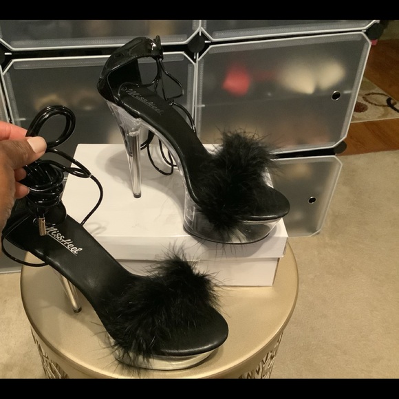 Black Miss Heel sandals - Picture 3 of 10